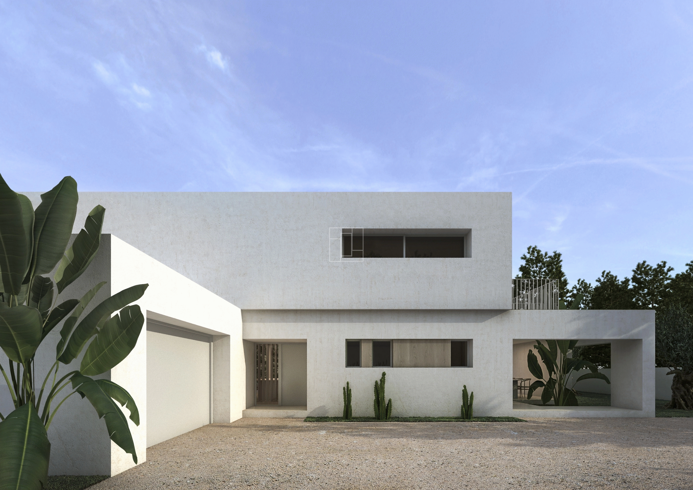 Modern designer villa under construction in Calpe co
