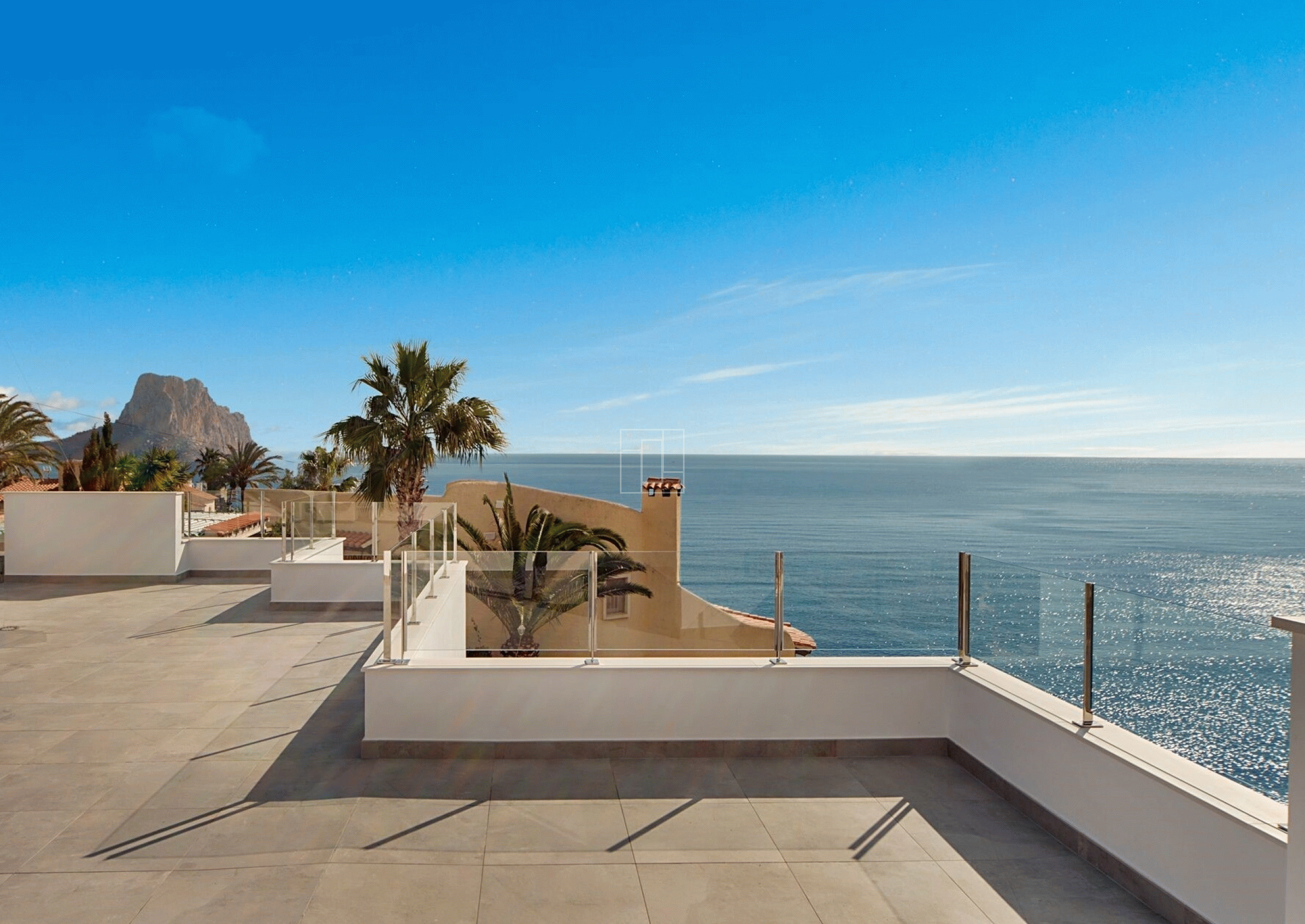Modern sea view villa in Calpe