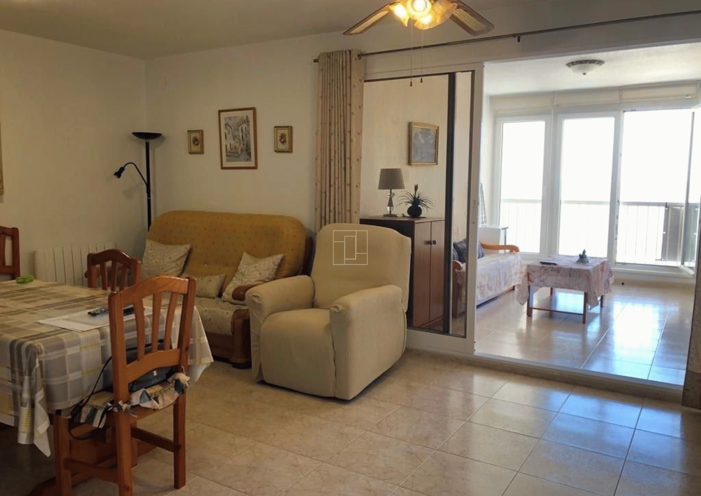 First line holiday apartment with sea views in Calpe