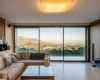 Designer villa with fantastic sea and mountain views un Polop