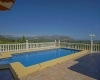 Villa with panoramic sea and valley views in Pedreguer