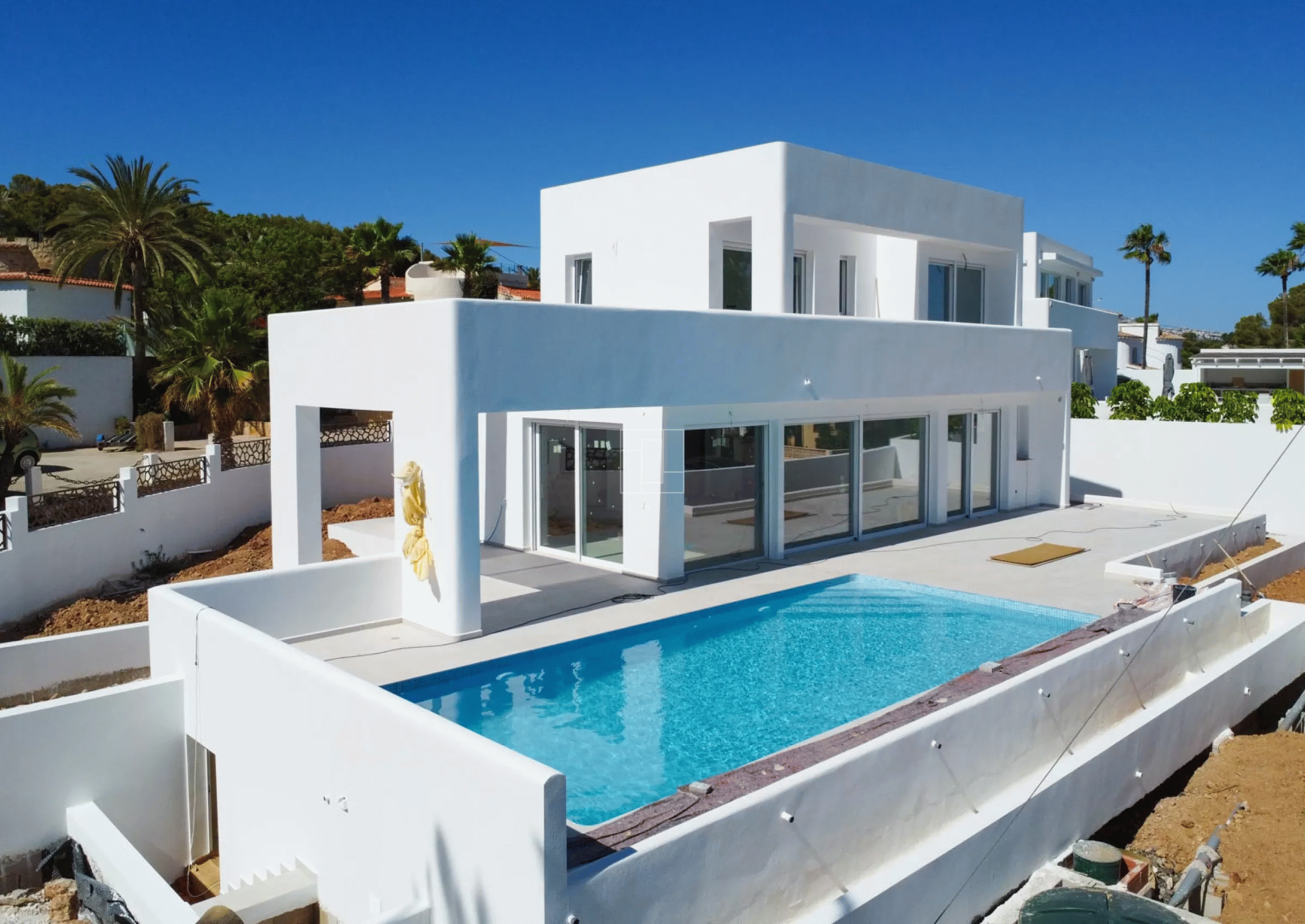 Designer villa under construction with sea views in Benissa Costa
bp