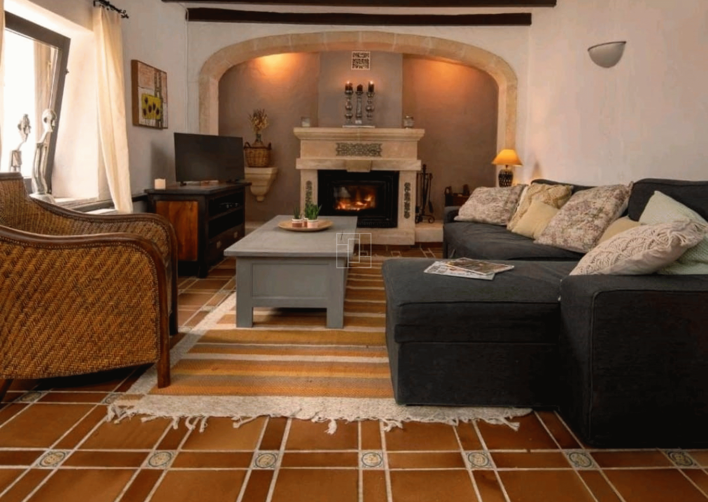 Spacious authentic country house in Pedreguer