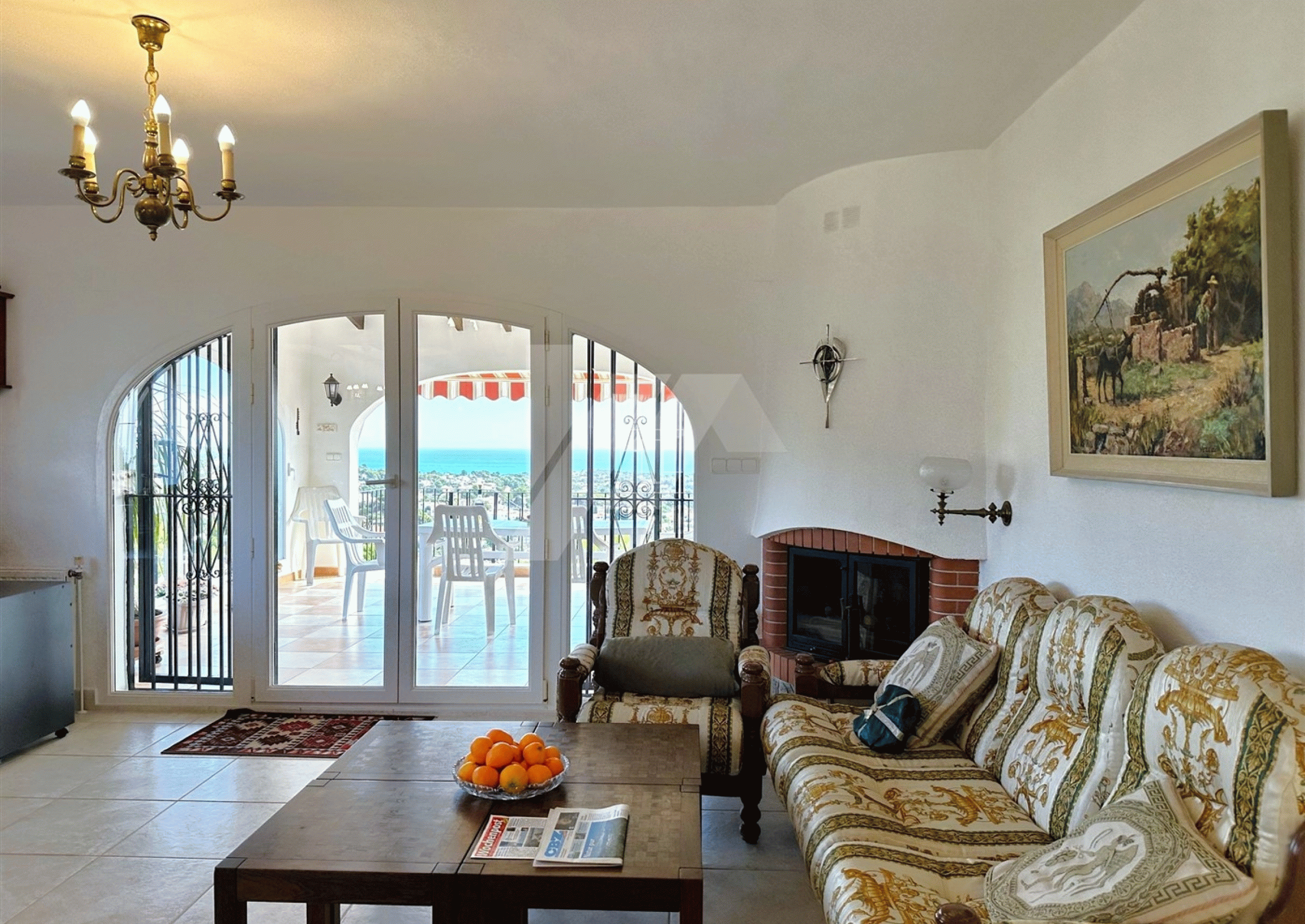 Mediterranean villa with fantastic open sea views in Benissa Costa