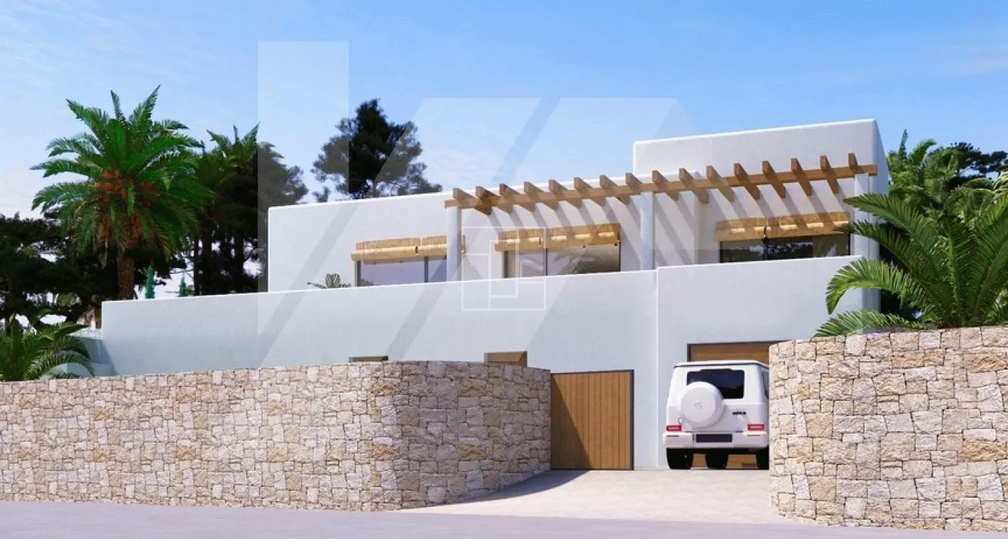 Ibiza-style villa under construction in Moraira
BPC
