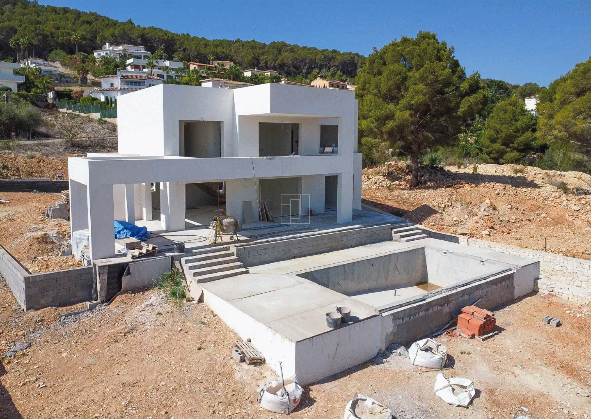 Modern villa with sea views under construction in Javea
BP